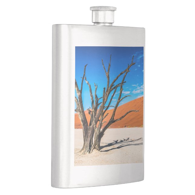 Dead träd i Deadvlei, Namibia Fickplunta (Höger)