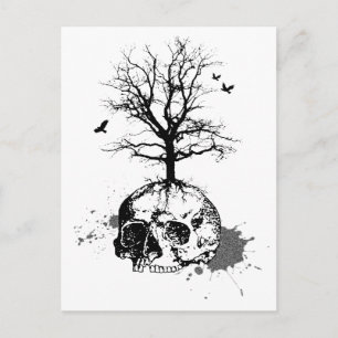 Dead träd vykort