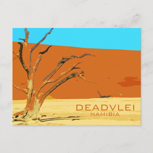 Dead Vlei, Namibia Postkort Vykort (Framsida)