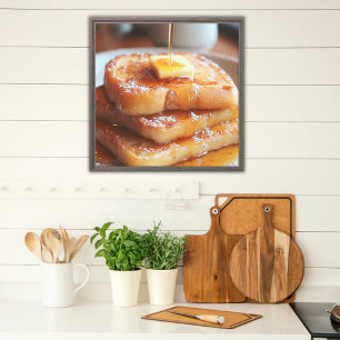 Deadant Fransk, popup Kitchen & Bistro Decor Canvastryck