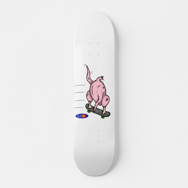 Deadass-kyckling Mini Skateboard Bräda 18,5 Cm (Framsida)