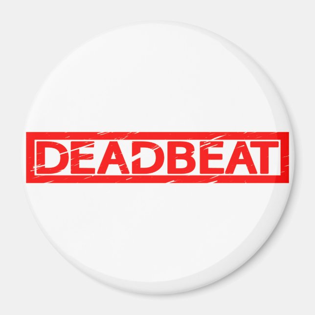 Deadbat Frimärke Magnet (Framsidan)
