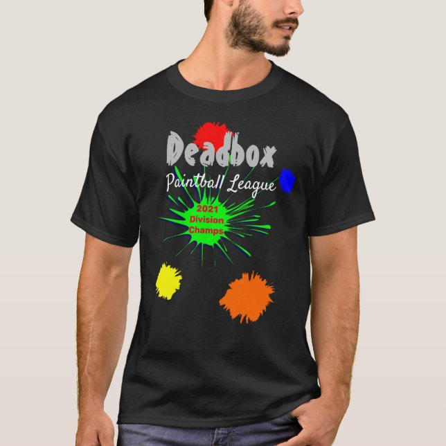 Deadbox Paintball T-Shirt (Framsida)