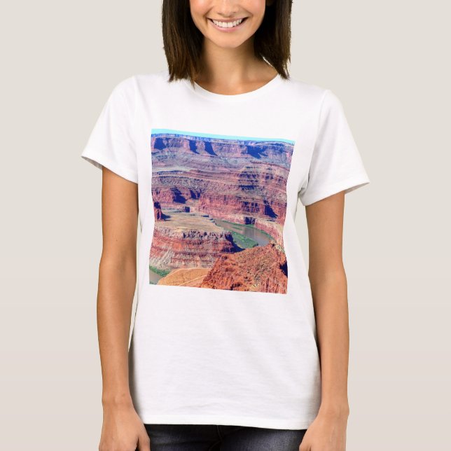 Deadhäststatsparken Moab Utah T Shirt (Framsida)