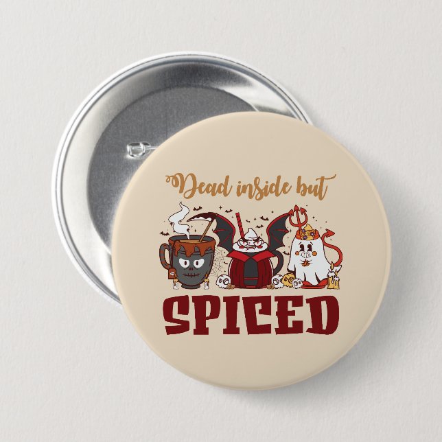 Deadin Inside men spreds Knapp (Framsida & baksida)