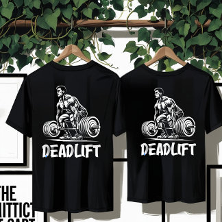 Deadlift Beast Gym T-Shirt - Powerlift, Workout