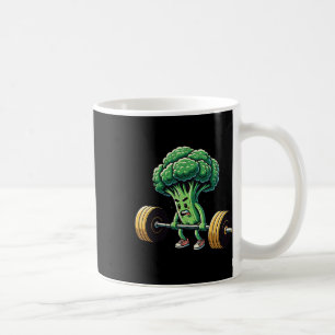 Deadlift Broccoli Gym Fitness Motivation Bodybuild Kaffemugg