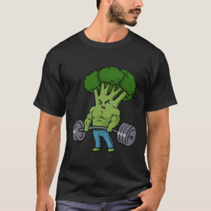 Deadlift Broccoli Gym Fitness Motivation Bodybuild T Shirt