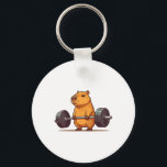 Deadlift Capybara Funny Fitness Capy Lover Men Wom Nyckelring<br><div class="desc">Deadlift Capybara Funny Fitness Capy Lover Men Women Kids</div>