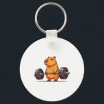 Deadlift Capybara Funny Fitness Capy Lover Men Wom Nyckelring<br><div class="desc">Deadlift Capybara Funny Fitness Capy Lover Men Women Kids</div>