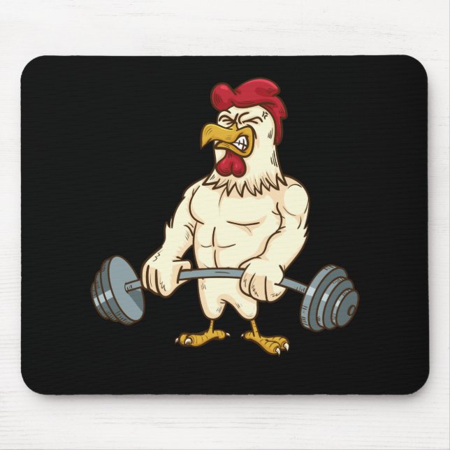 Deadlift Gym Chicken Fitness Bodybuilding Musmatta (Framsidan)