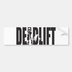 Deadlift - Gym Motivation Bildekal