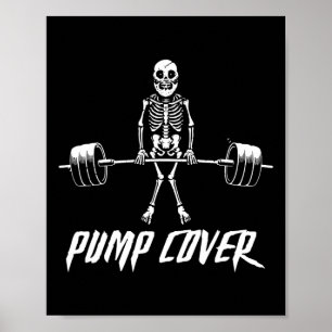 Deadlift Reverse retro Gym Pump Cover Roligt Gymer Poster