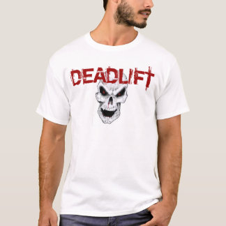 Deadlift skalle tee shirt