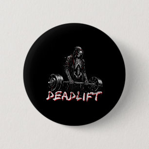 Deadlift Skeleton Halloween Gym Jokes Weightlife t Knapp