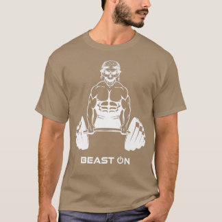 Deadlift SoldierBeast OnGym Motivation Fitness säg T Shirt