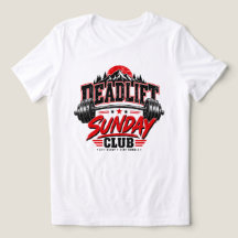 Deadlift Sunday Club Vintage Kraftlyftning Märke