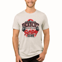 Deadlift Sunday Club Vintage Kraftlyftning Märke