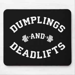 Deadlifts- och Dumplings-Noveltyer - Ljuny Bulking Musmatta