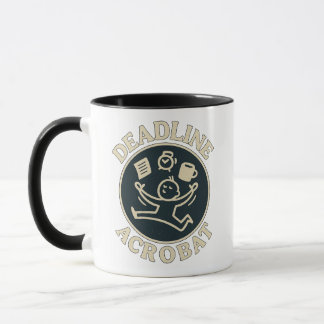 Deadline Akrobat Kaffe Mugg