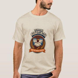 Deadline Förhandlat Retro Humor Märke T Shirt