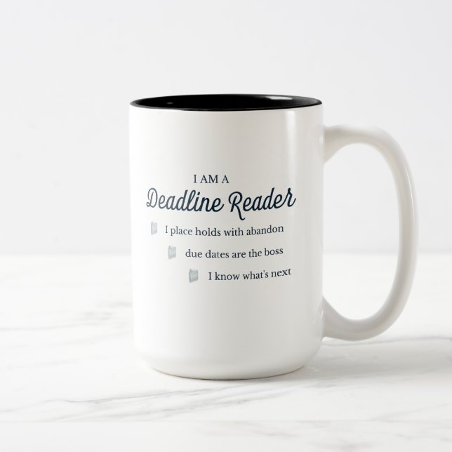 Deadline Reader Mugg (Höger)