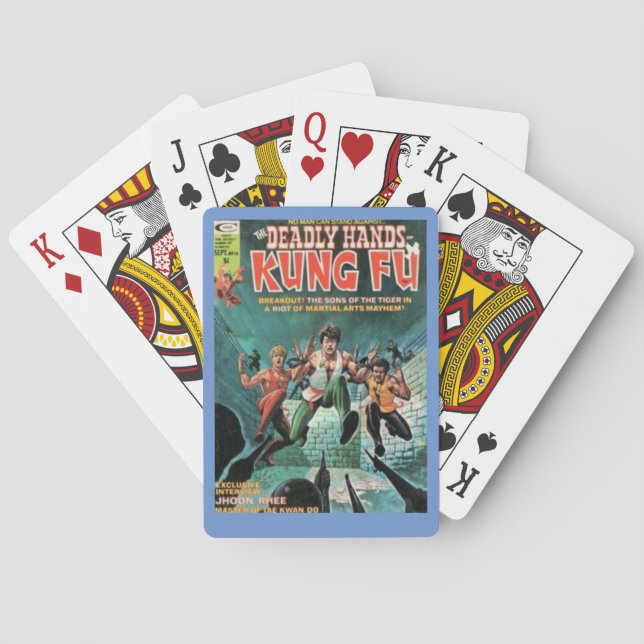 Deadly Händer 17 Casinokort (Baksidan)