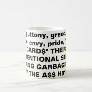 Deadly Sins Kaffemugg