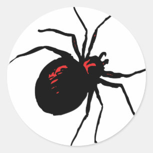 Deadly Spider Runt Klistermärke