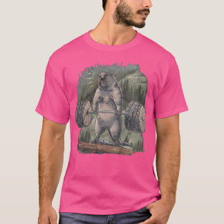 Deadlyftande Marmot T Shirt