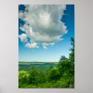 Deadmans Backe Overlook, Michigan Poster