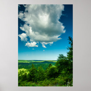 Deadmans Backe Overlook, Michigan Poster