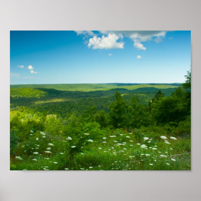 Deadmans Backe Overlook, Michigan Poster (Framsidan)