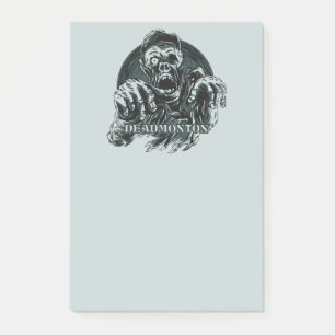 DEADMONTON-anteckningar Post-it Block