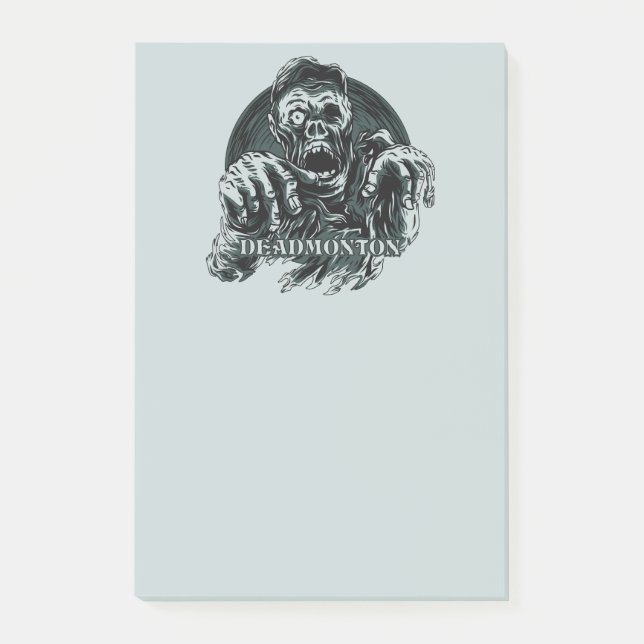 DEADMONTON-anteckningar Post-it Block (Framsida)