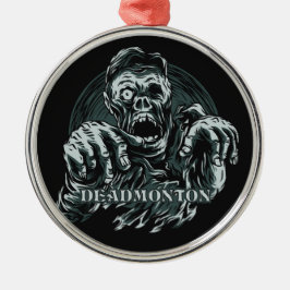 DEADMONTON-prydnadsföremål Julgransprydnad Metall