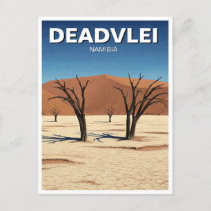 Deadvlei Namibia Travel Vykort