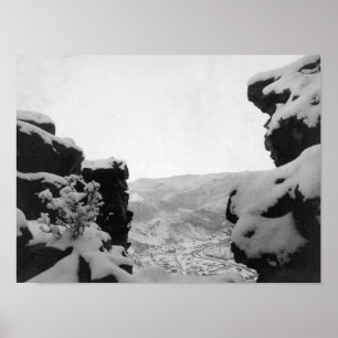 Deadwood as Seen from White Sten Photographic Poster