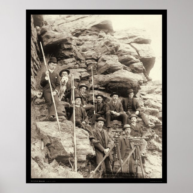 Deadwood Central Railroad SD 1888 Poster (Framsidan)