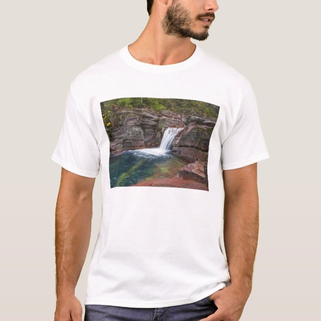Deadwood Falls på Reynolds Bäck under hösten T Shirt (Framsida)