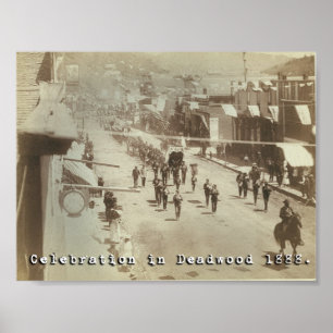 Deadwood fotograferar - affischen eller trycket poster