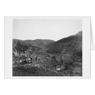 Deadwood från Livingstons foto från Backe Hälsningskort