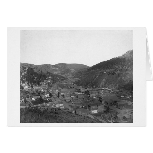 Deadwood från Livingstons foto från Backe Hälsningskort (Framsidan Horizontal)