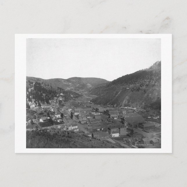 Deadwood från Livingstons foto från Backe Vykort (Framsida)