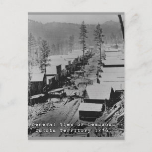 Deadwood Historical Photo Vykort
