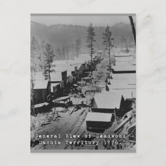 Deadwood Historical Photo Vykort