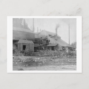 Deadwood och Delaware Smelter Photograph Vykort