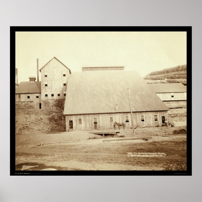 Deadwood Reduction Works SD 1890 Poster (Framsidan)