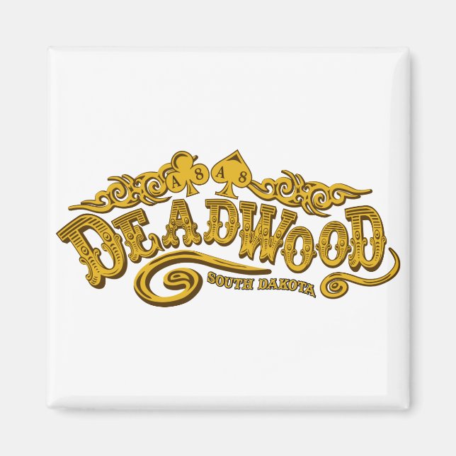 Deadwood Saloon Magnet (Framsidan)