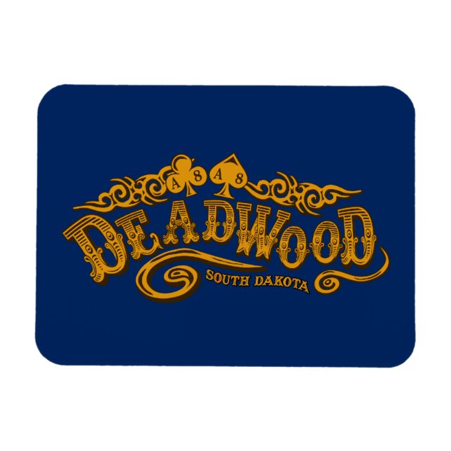 Deadwood Saloon Magnet (Horisontell)